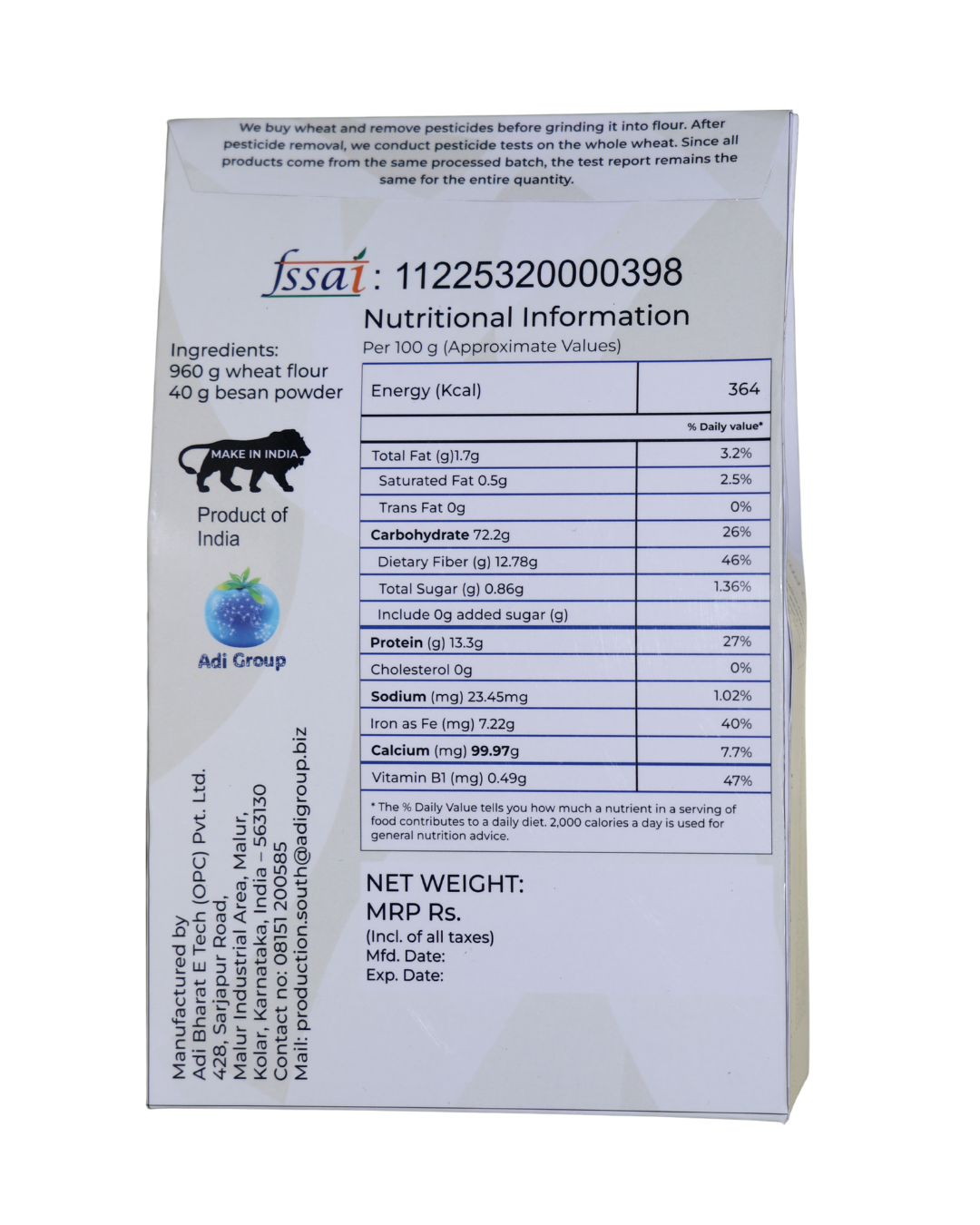 Wheat Powder(Atta) 3